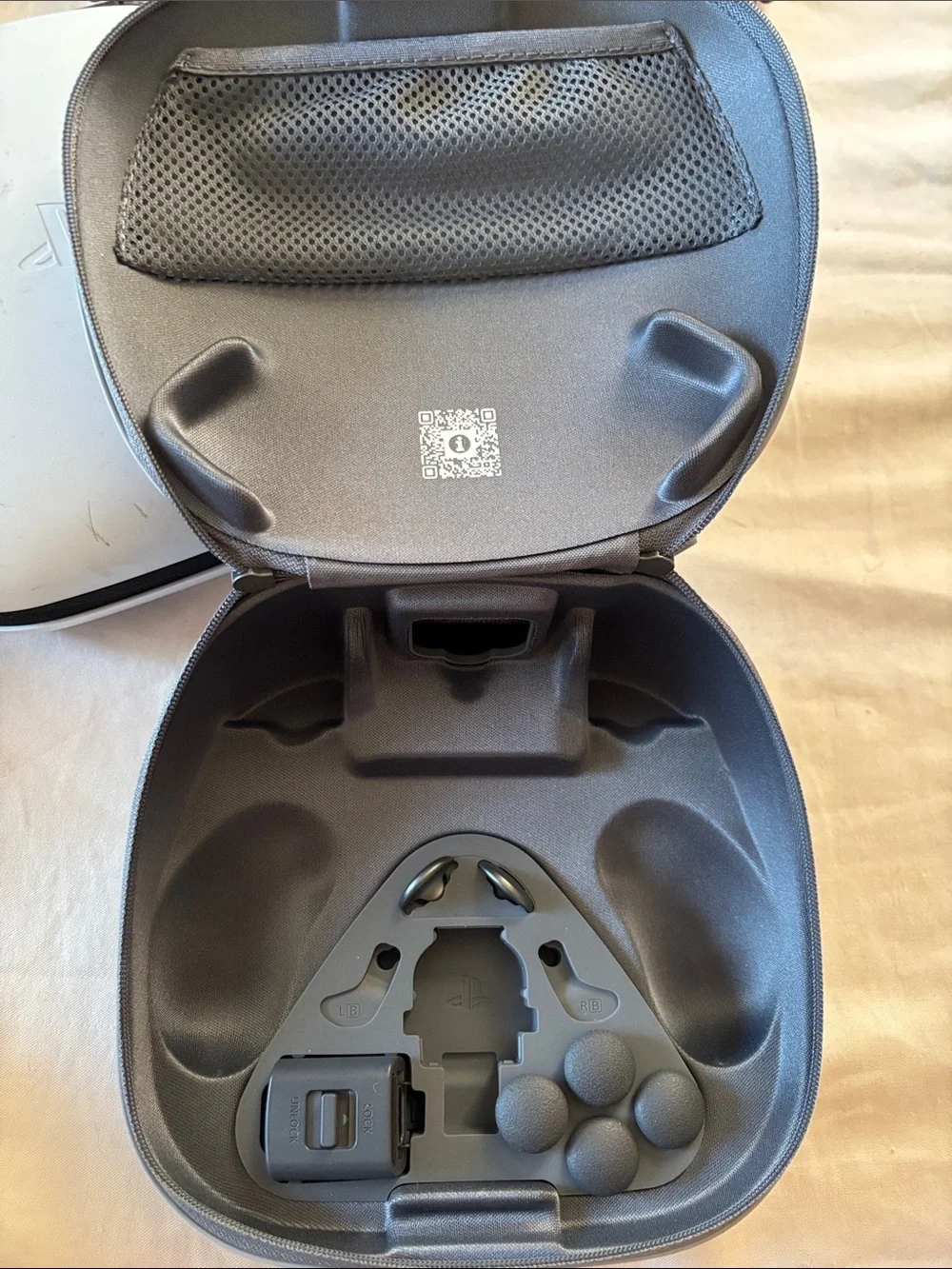 Sony Predator Wireless Controller in Black and Gray with extra case